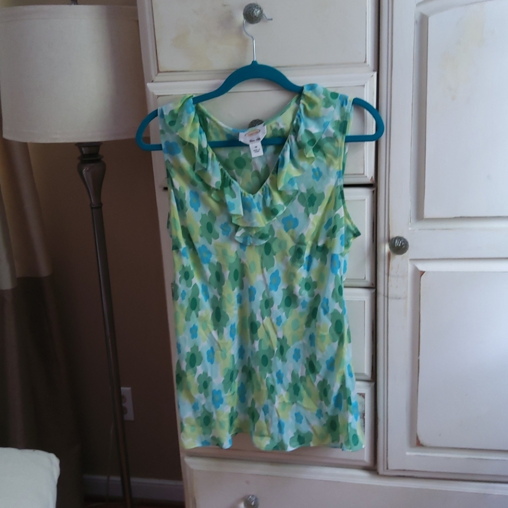 Talbots silk top